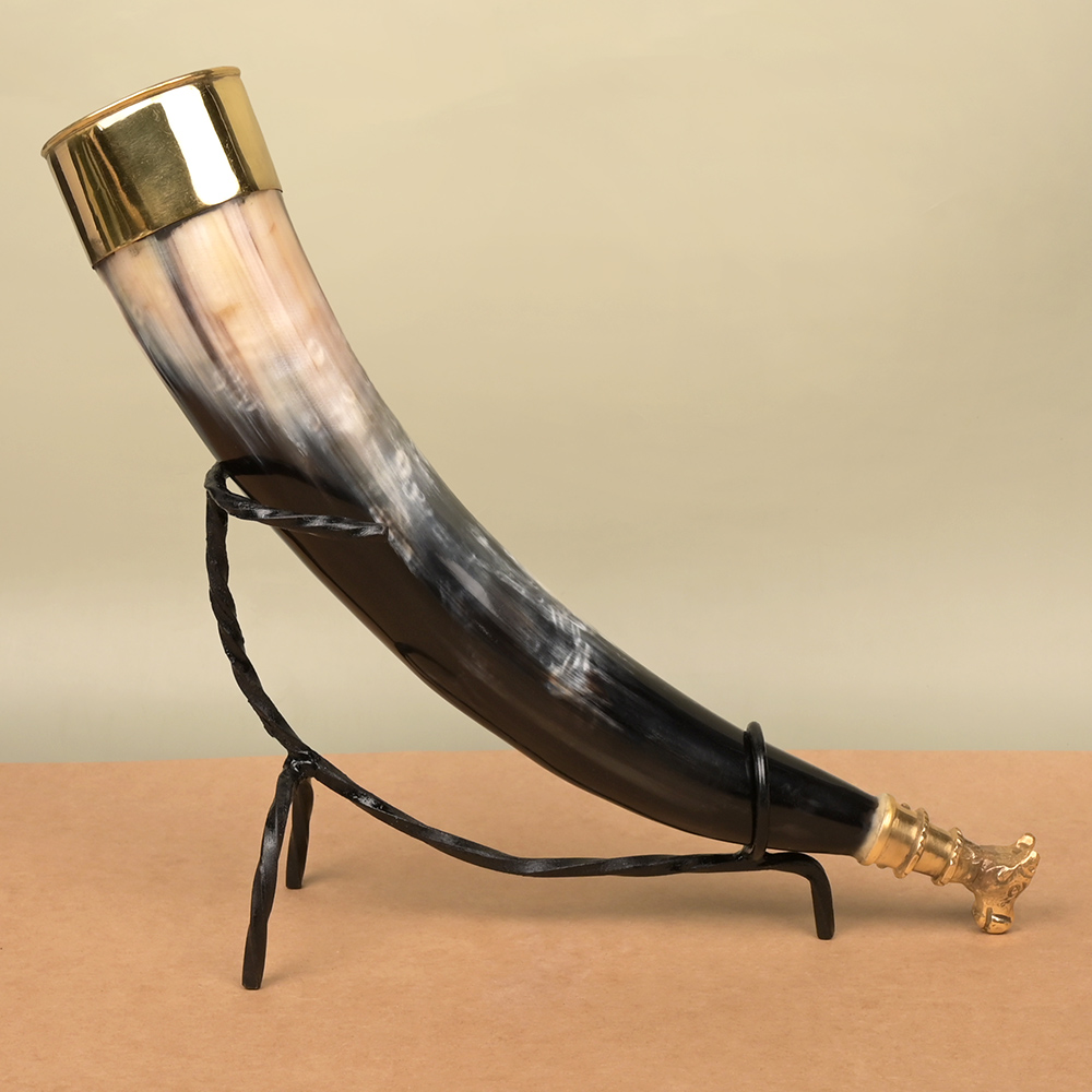 Bull Horn Gaumukhi Shringi for Abhishek - 302 gms