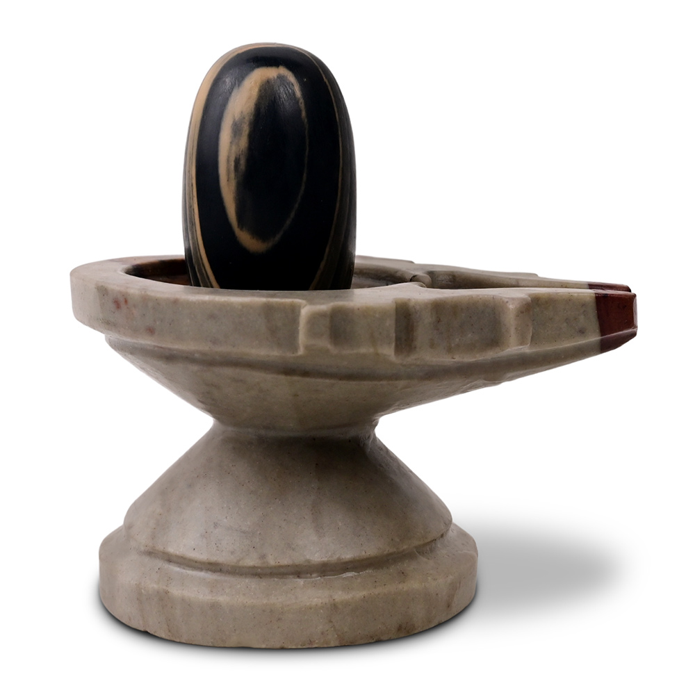 Mukteswar Narmada Lingam With Narmada Stone Jaldhari