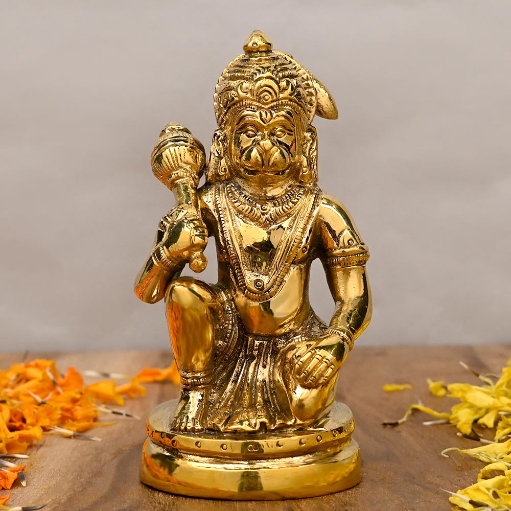 Hanuman Brass Murti