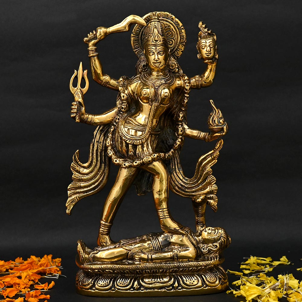 Santoshi Mata ki Brass Murti