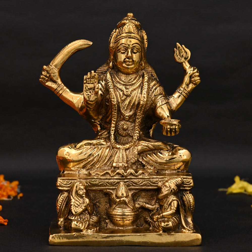 Jai Santoshi Mata Statue in Brass