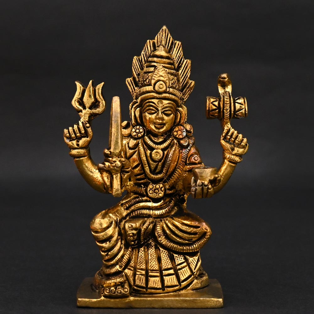 Maa Karu Mariamman Brass Statue