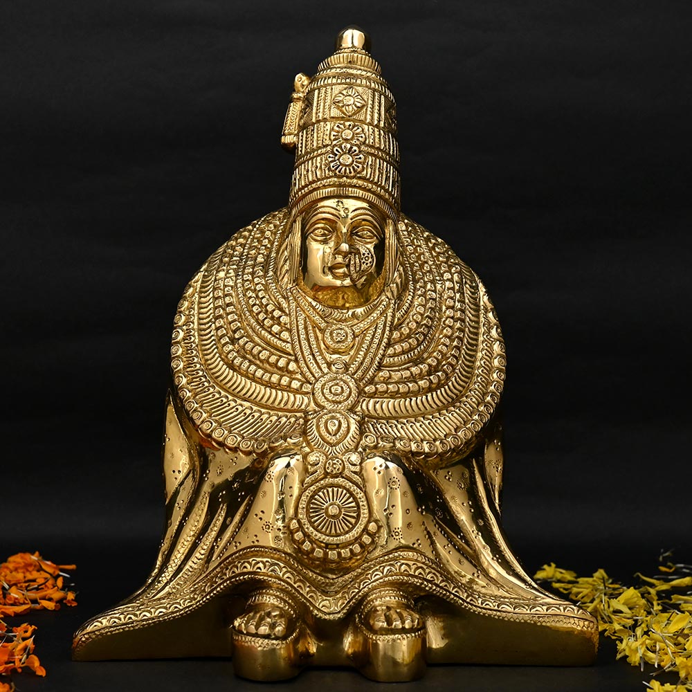 Tulja Bhavani Brass Idol
