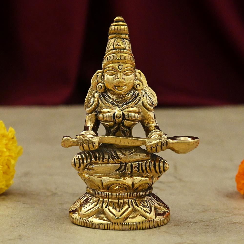 Maa Annapurna Devi Brass Murti