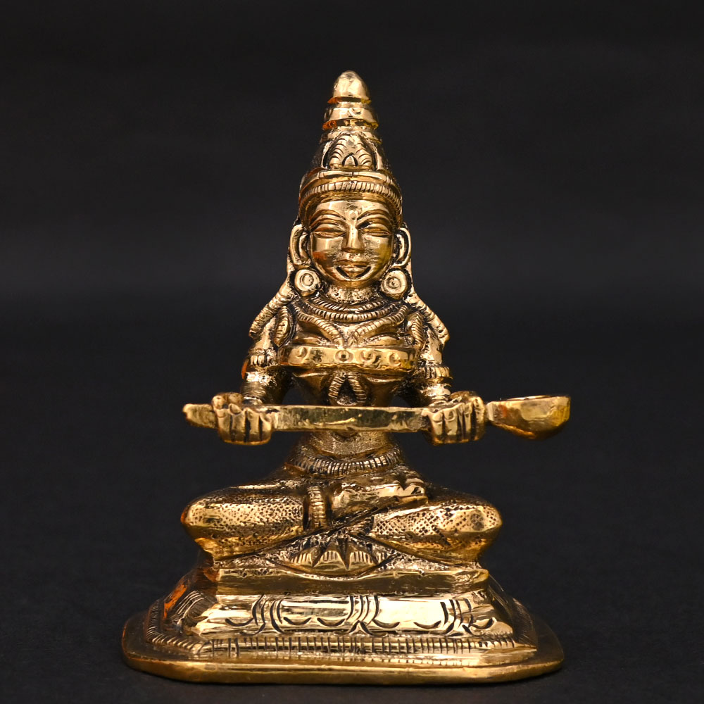 Goddess Annapurna Brass Statue