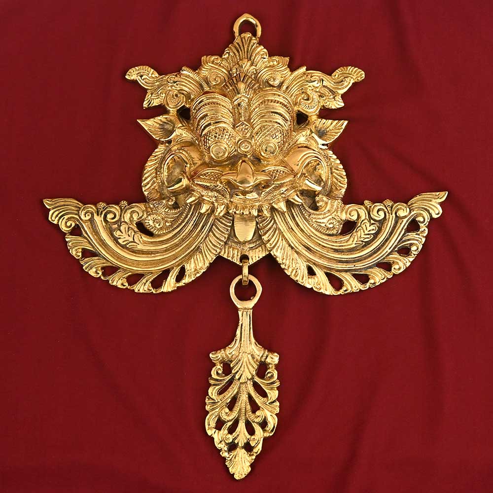 Yaali - Nazar Raksha Kavach in Brass