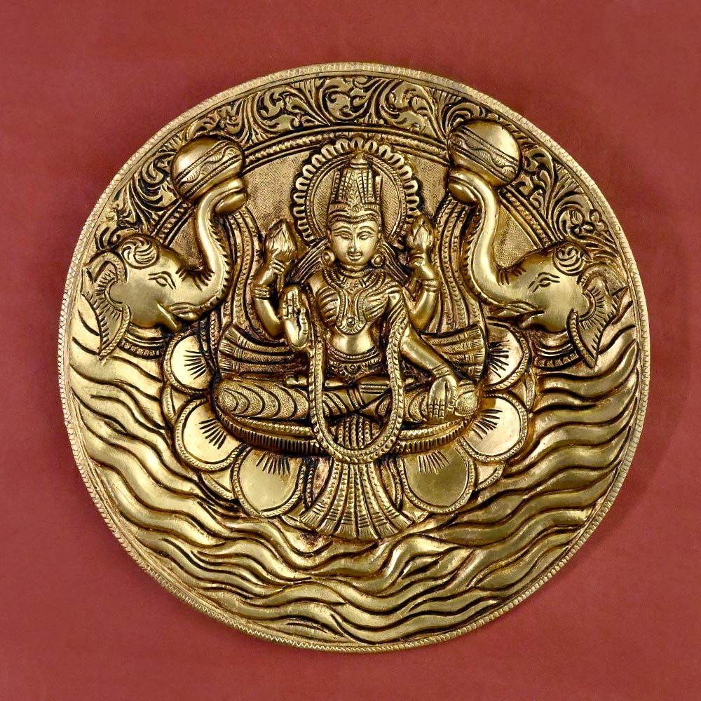 Gajalakshmi Wall Artifact