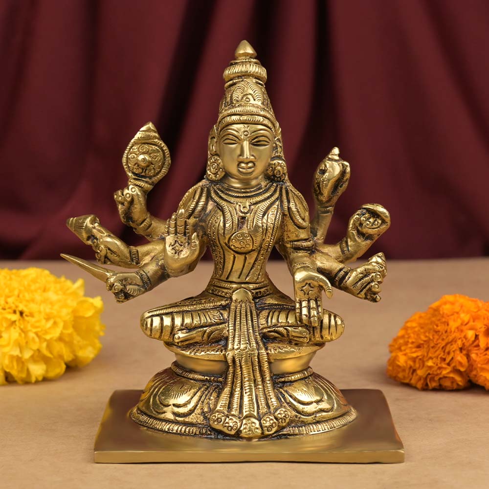 Ashta Laxmi Brass Idol (Set of 8)