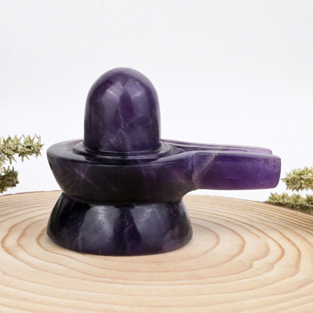 Amethyst Shivling - 200.49 gms