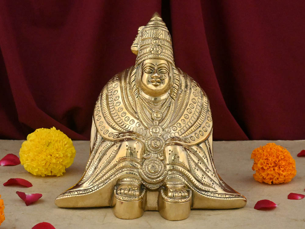 Tulja Bhavani Brass Murti