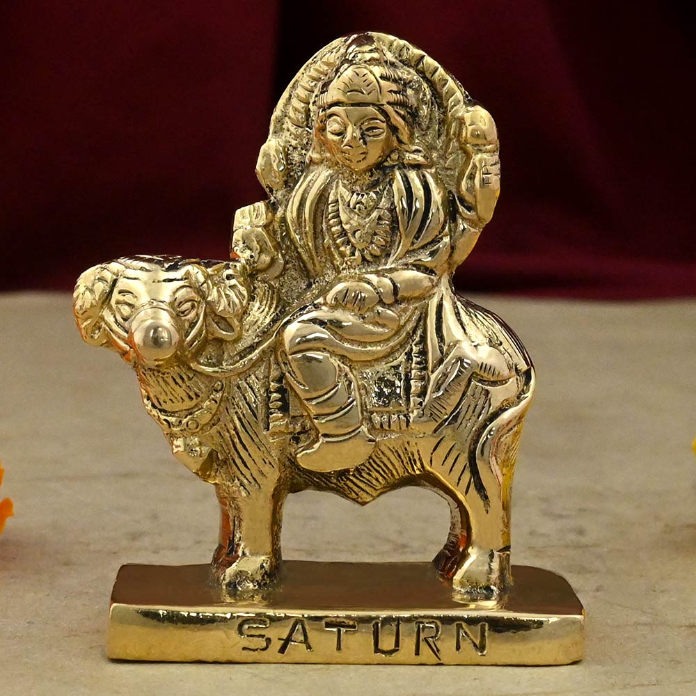 Shani Dev Brass Idol