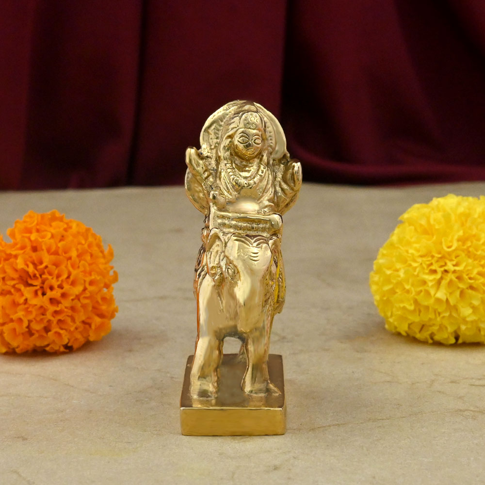 Brishaspati Dev Brass Idol