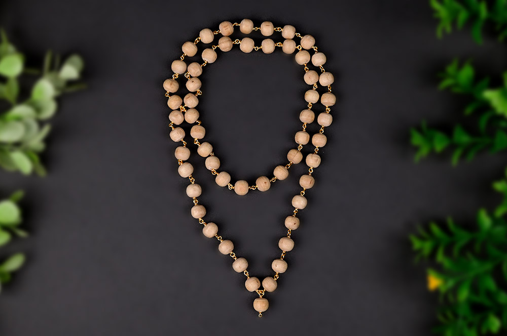 Tulsi Mala in Copper Gold Plated Wire