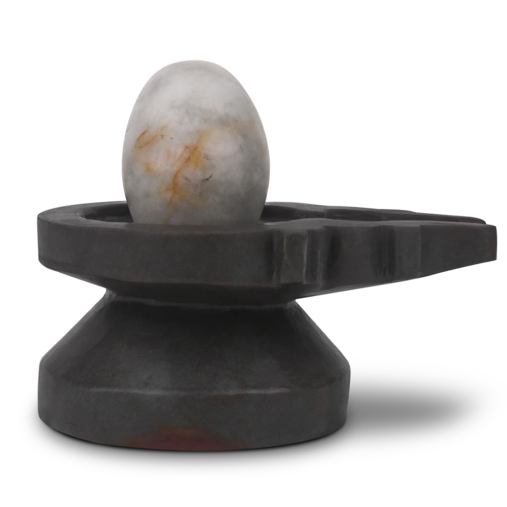 Banalingam with Stone Yoni Base