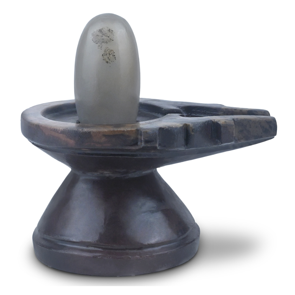 Banalingam with Stone Yoni Base