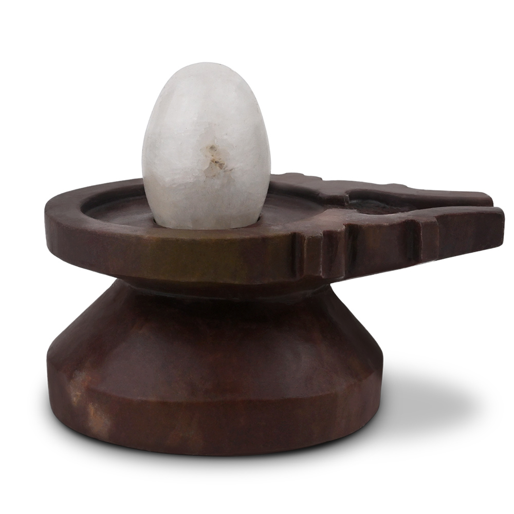 Banalingam with Stone Yoni Base