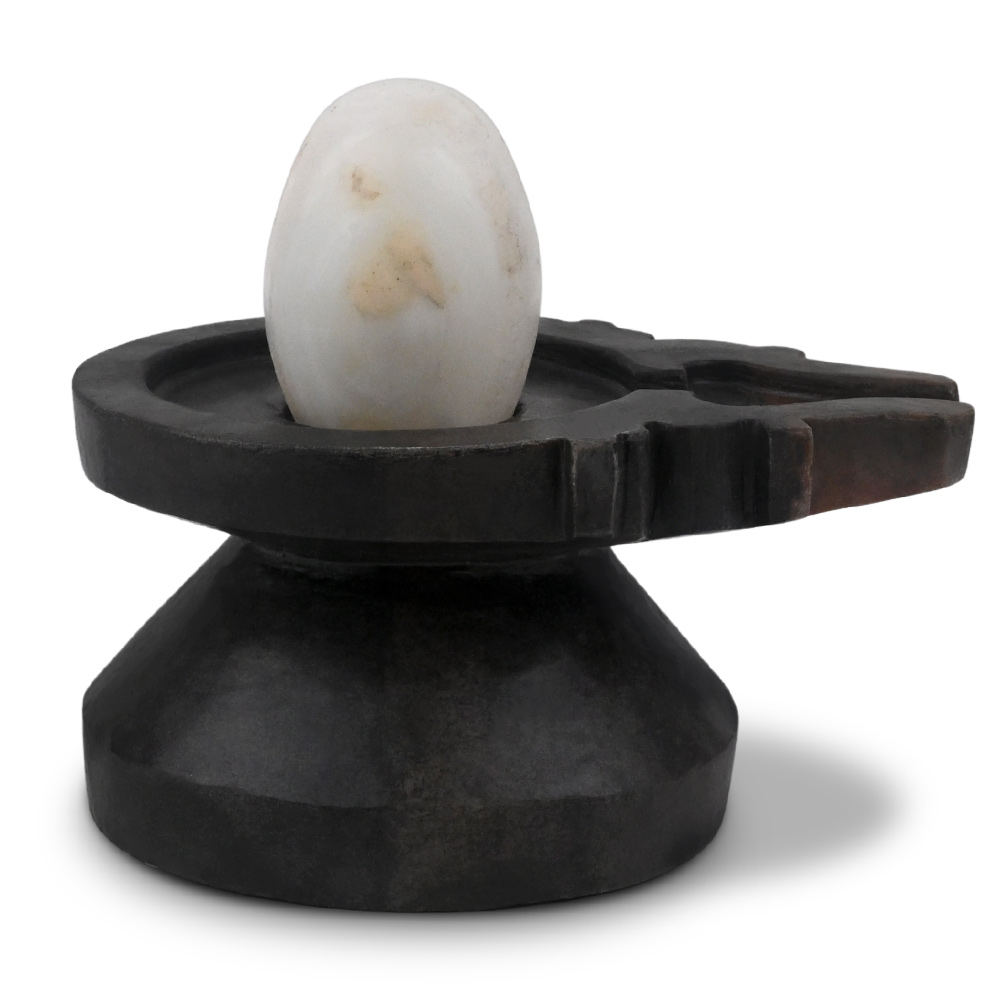 Banalingam with Stone Yoni Base