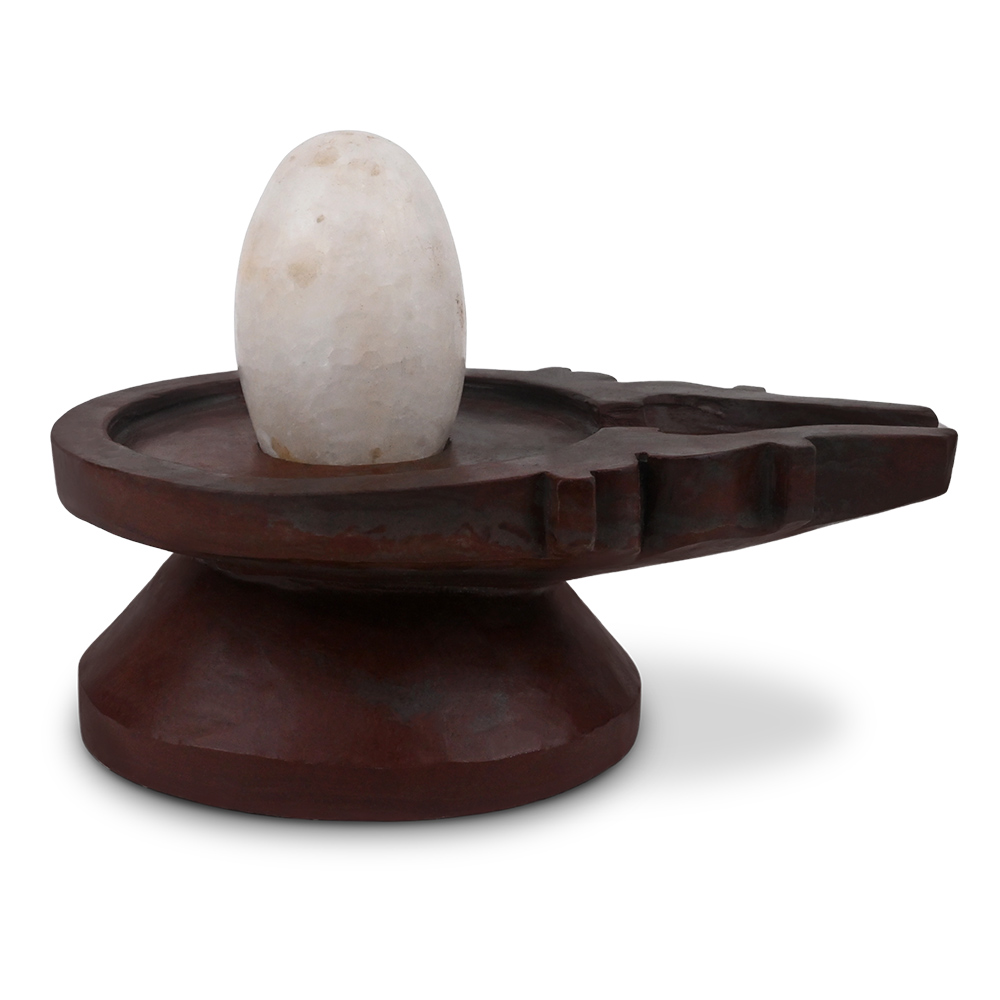 Banalingam with Stone Yoni Base