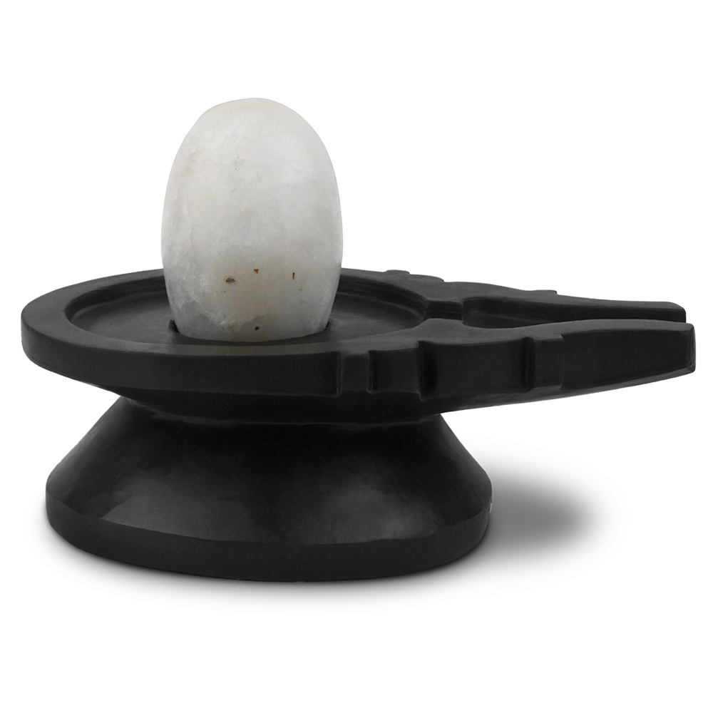 Banalingam with Stone Yoni Base