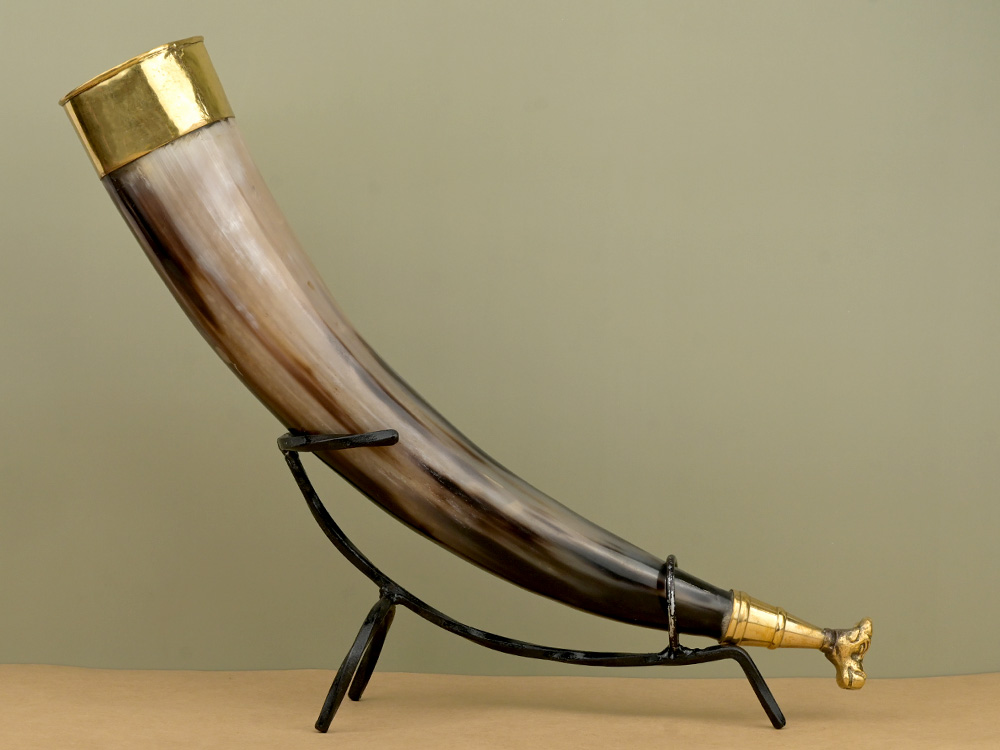 Bull Horn Gaumukhi Shringi for Abhishek - 272 gms