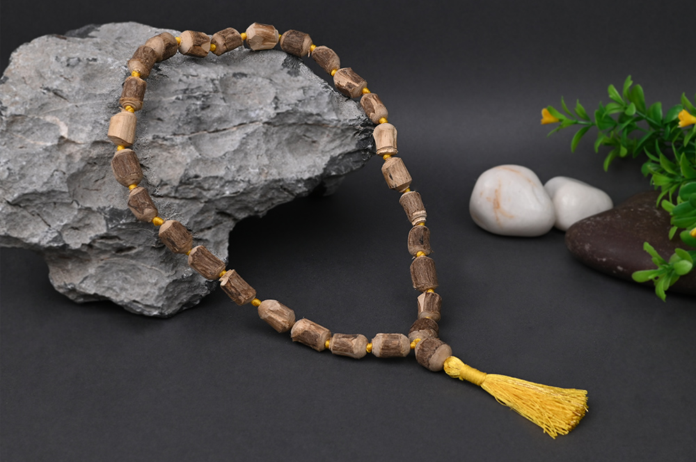 Natural Rough Tulsi Mala