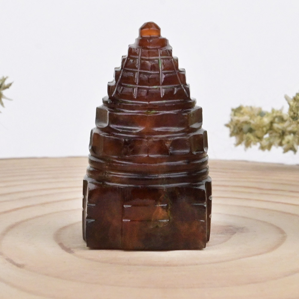 Gomedh Shree Yantra - 145.45 carats