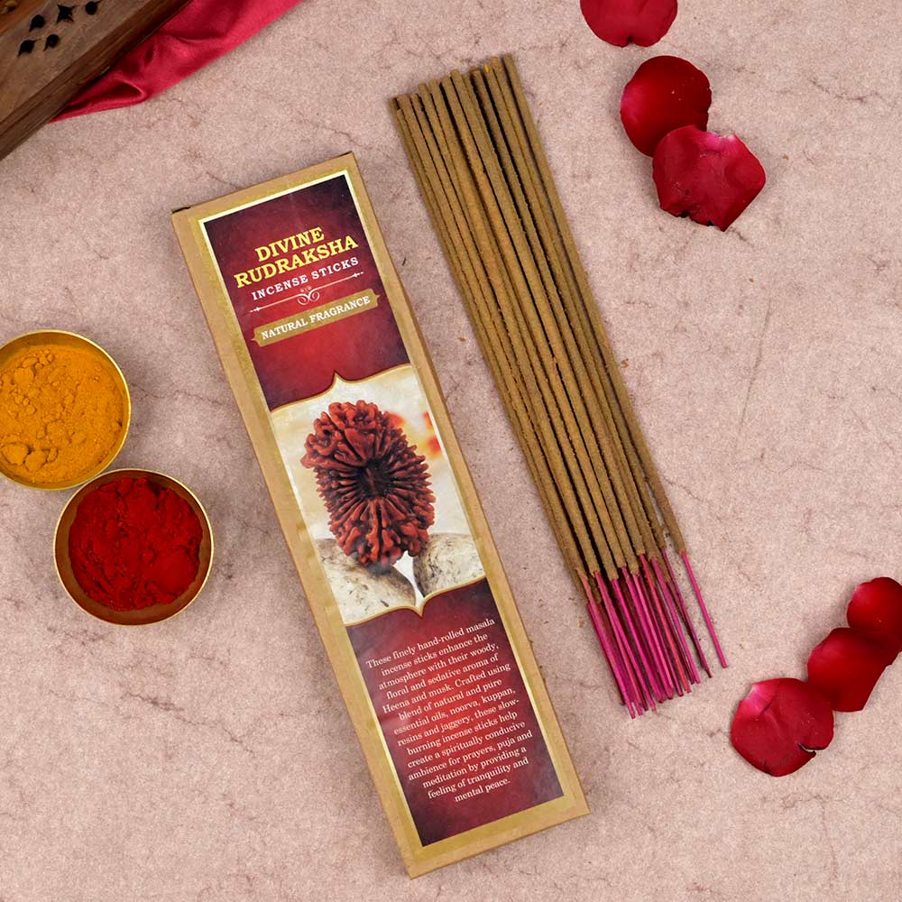 Divine Rudraksha Masala Incense Sticks