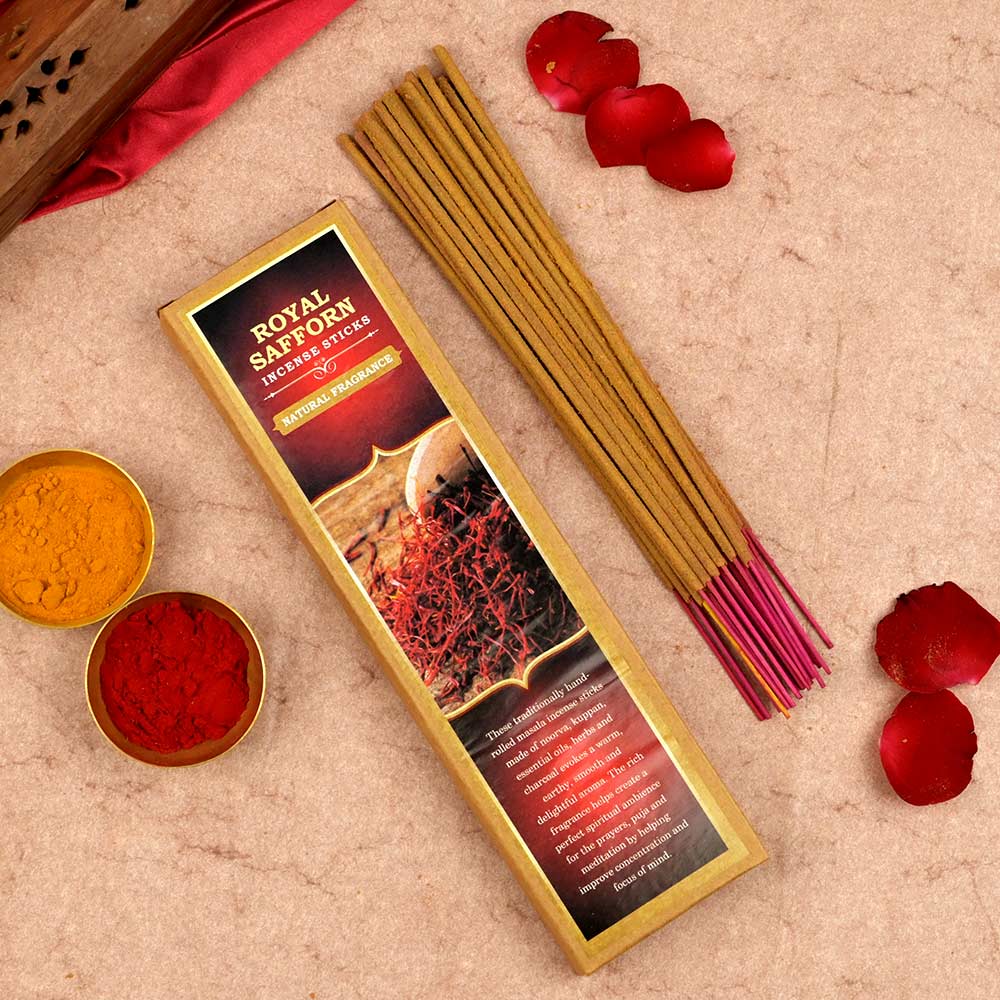 Royal Saffron Masala Incense Sticks