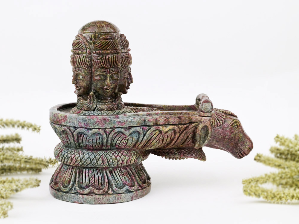 Ruby Pashupatinath Shivling - 1.869 Kgs