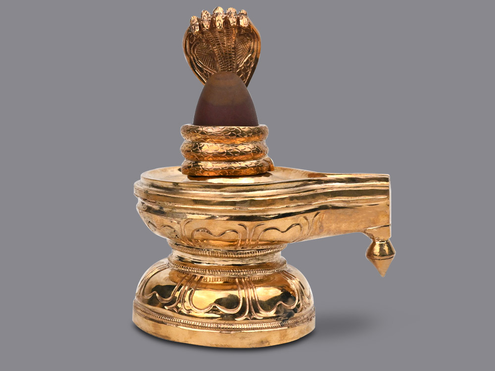 Bronze Jaldhari Yoni With Narmada Lingam