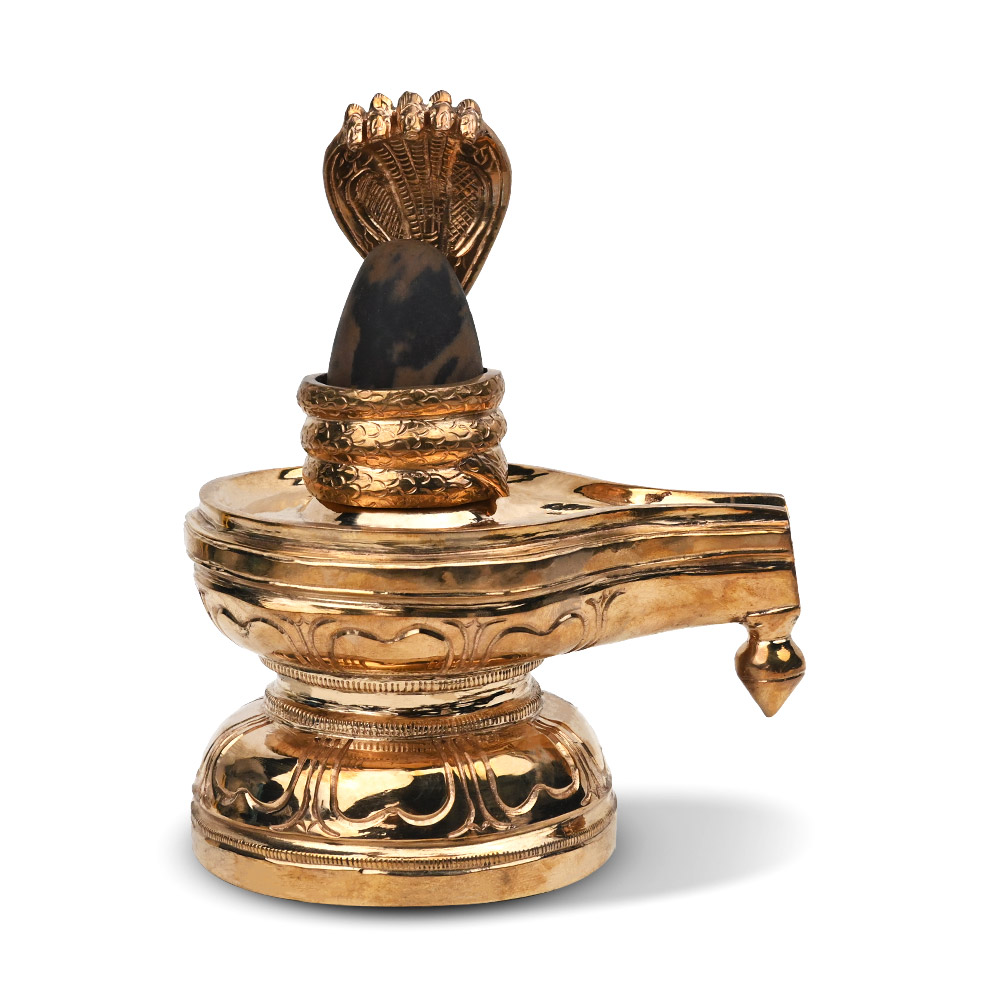 Bronze Jaldhari Yoni With Narmada Lingam