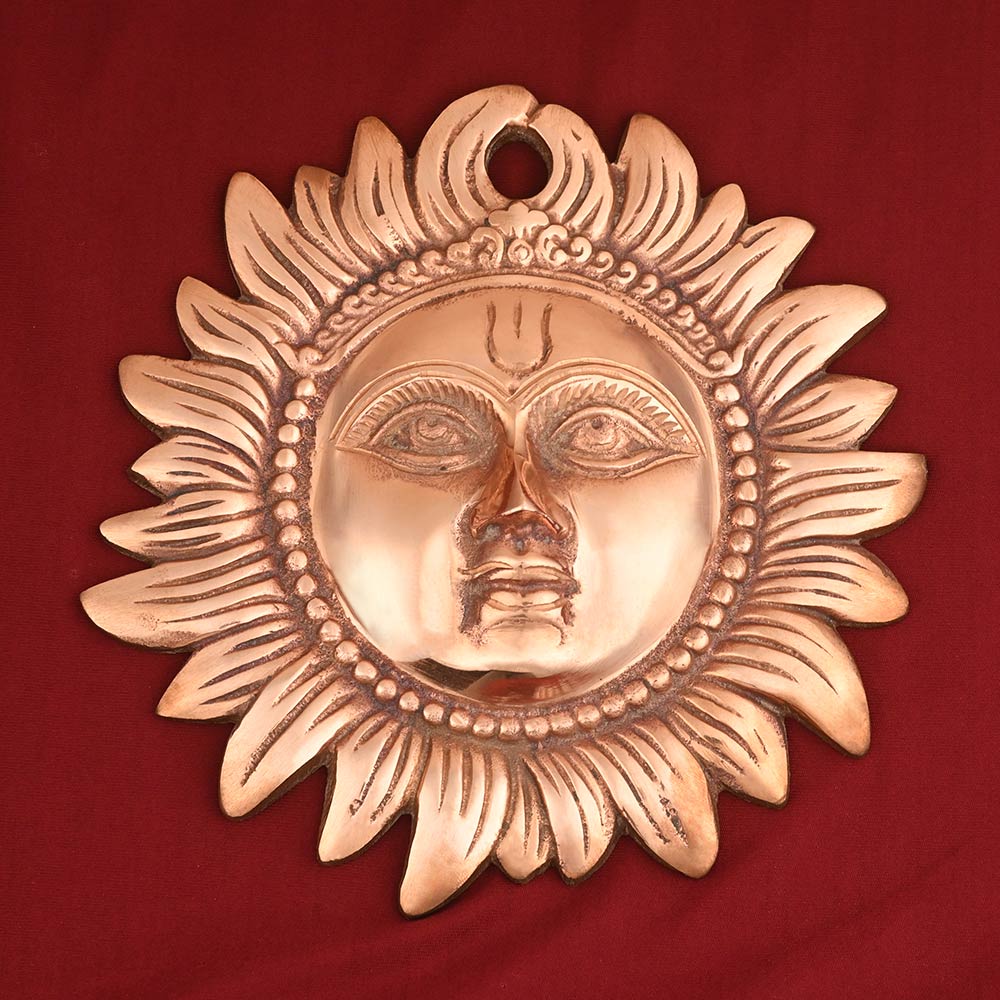 Sun Artifact for Vastu in copper