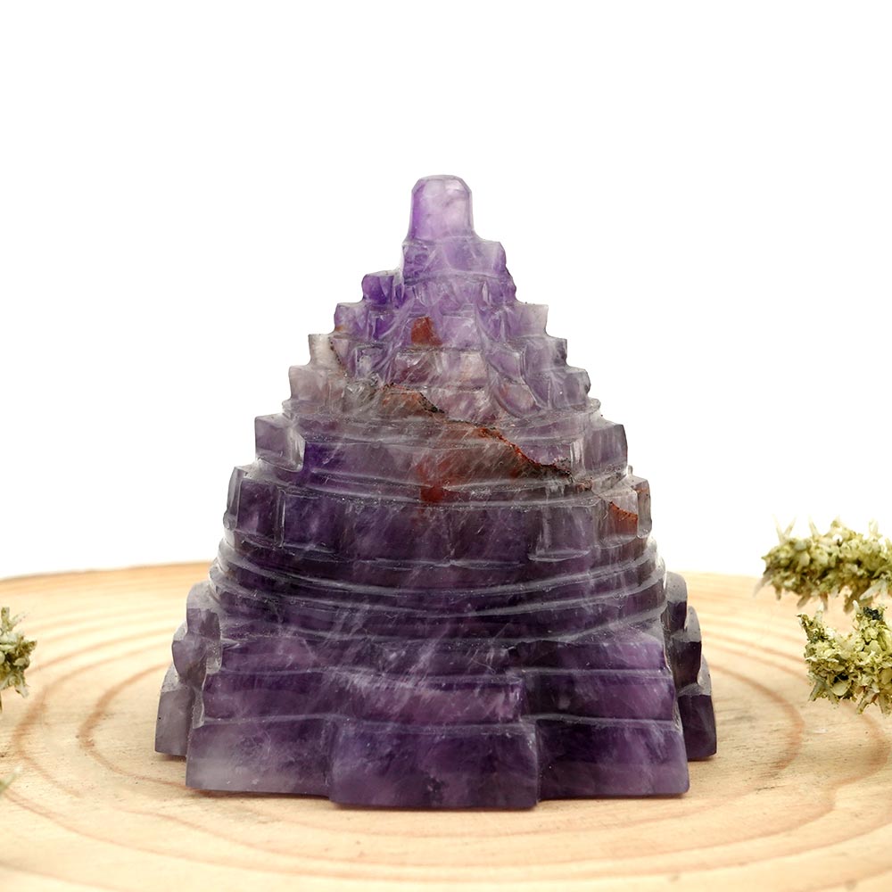 Amethyst Shree Yantra - 159 gms