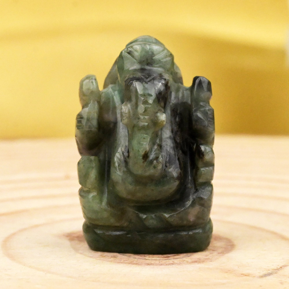 Emerald Ganesha - 45.5 Carats