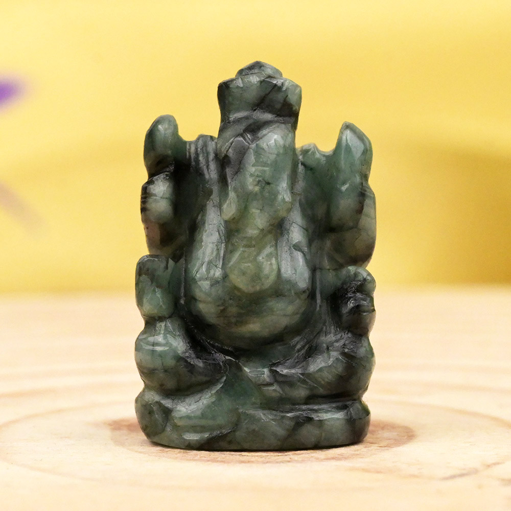 Emerald Ganesha - 30 Carats