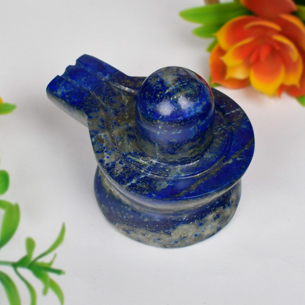 Lapis Lazuli Shivlingam - 237.92 gms