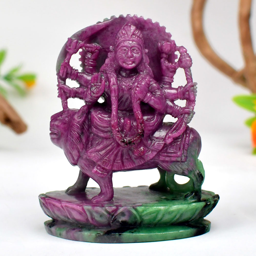 Durga Devi Ruby Idol - 760 carats