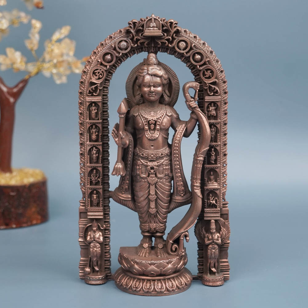 Ayodhya Mandir Ram Lala Siddh Copper Idol