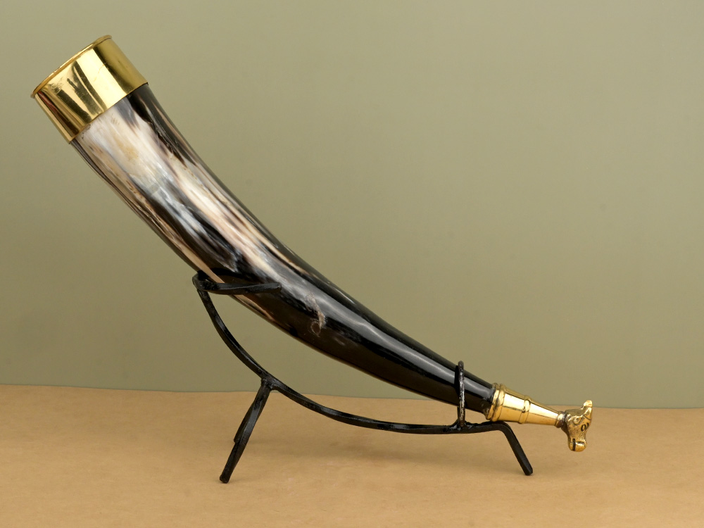 Bull Horn Gaumukhi Shringi for Abhishek - 227 gms