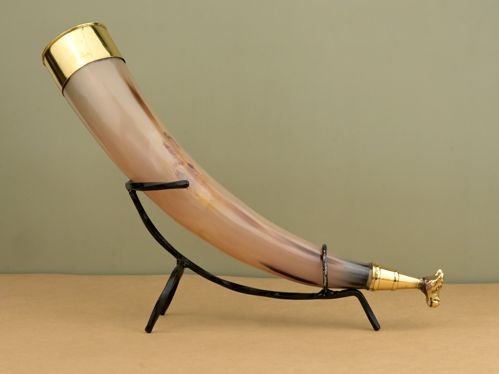 Bull Horn Gaumukhi Shringi for Abhishek - 239 gms