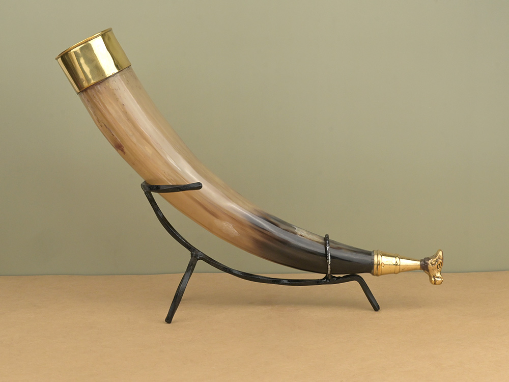 Bull Horn Gaumukhi Shringi for Abhishek - 266 gms