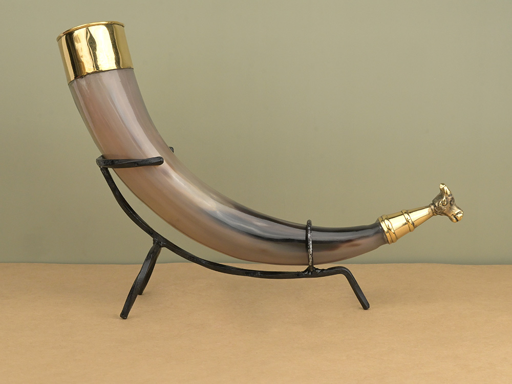 Bull Horn Gaumukhi Shringi for Abhishek - 218 gms