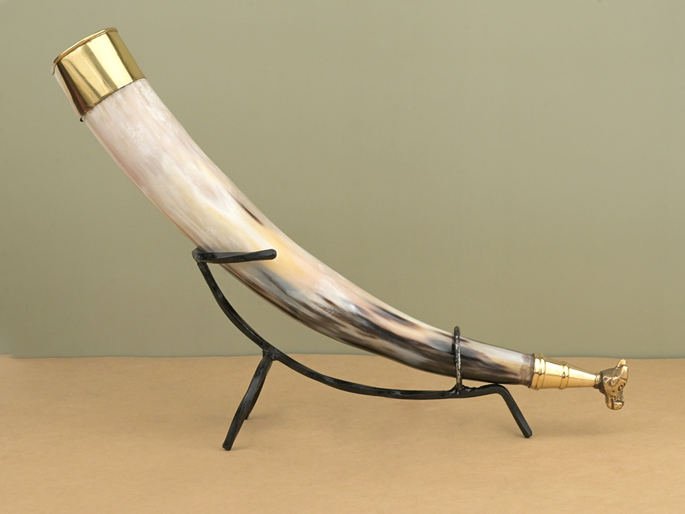 Bull Horn Gaumukhi Shringi for Abhishek - 262 gms