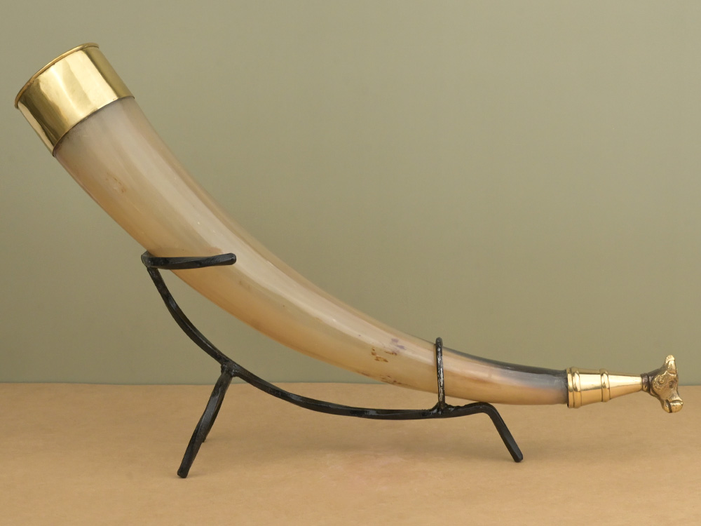 Bull Horn Gaumukhi Shringi for Abhishek - 206 gms