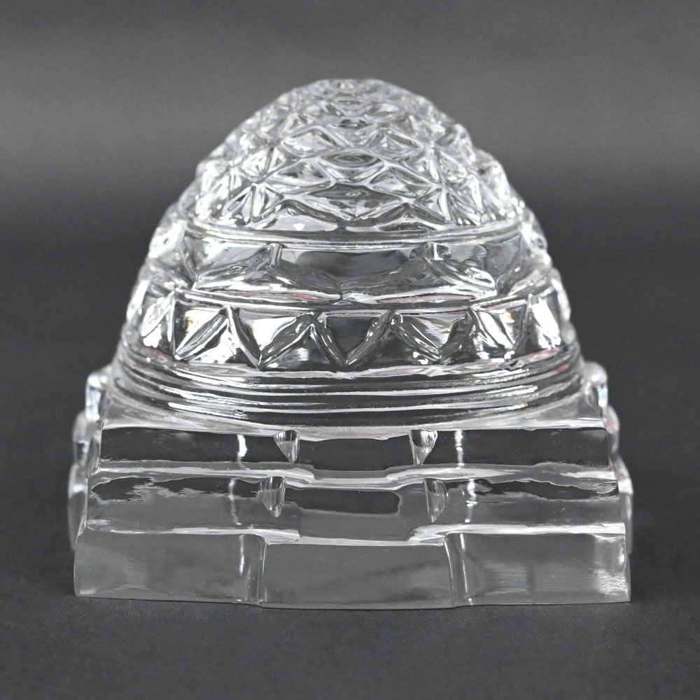 Meru Sphatik Shree Yantra (Dome Shape) - 230 gms