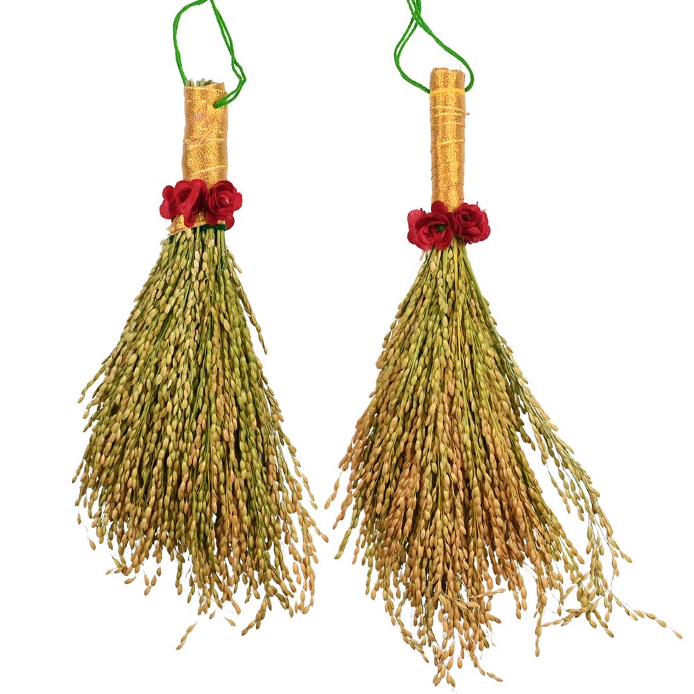 Traditional Paddy Rice Andal Door Hanging Set of 2