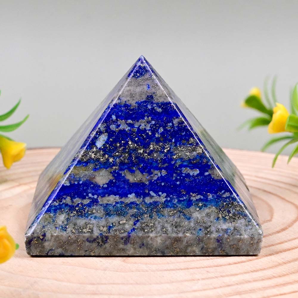 Natural Lapis Lazuli Pyramid