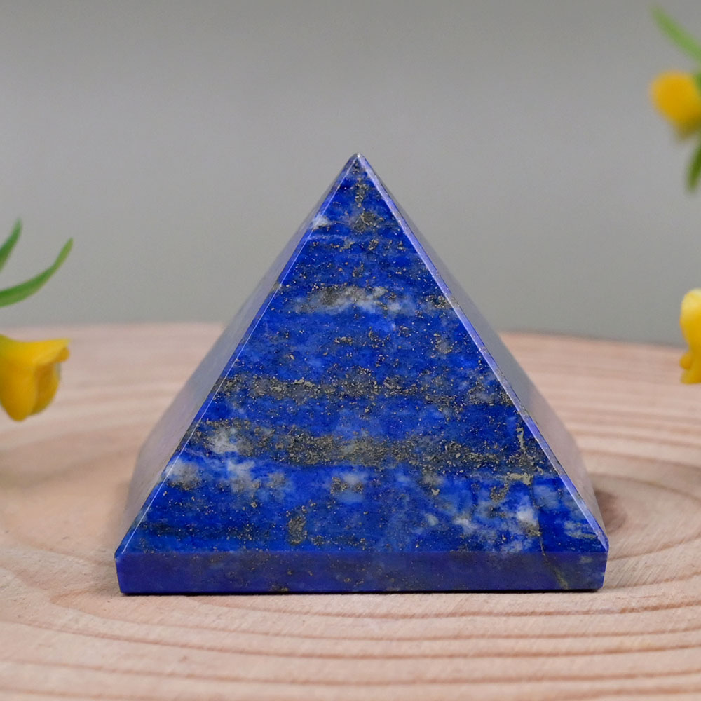 Natural Lapis Lazuli Pyramid