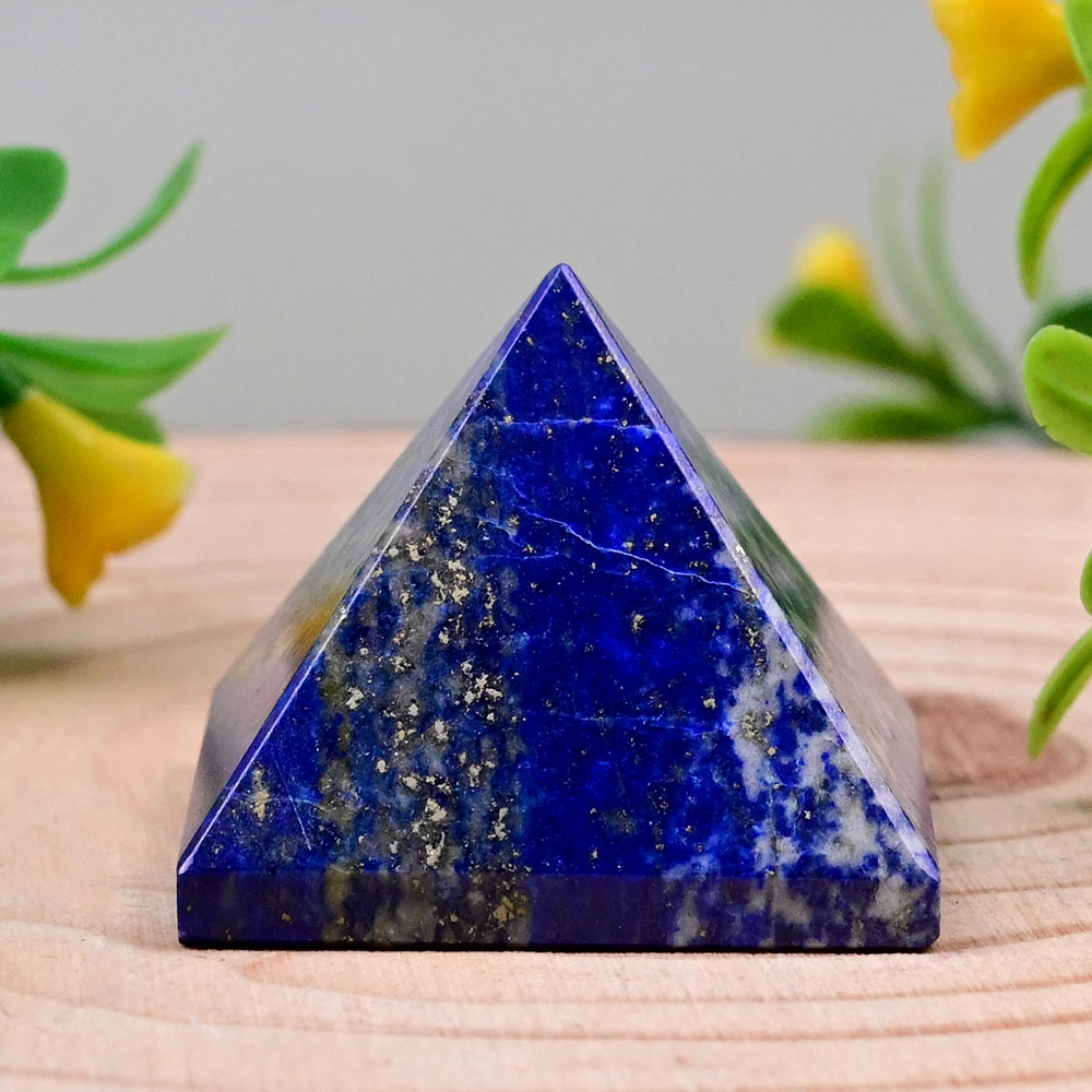 Natural Lapis Lazuli Pyramid - 35 gms