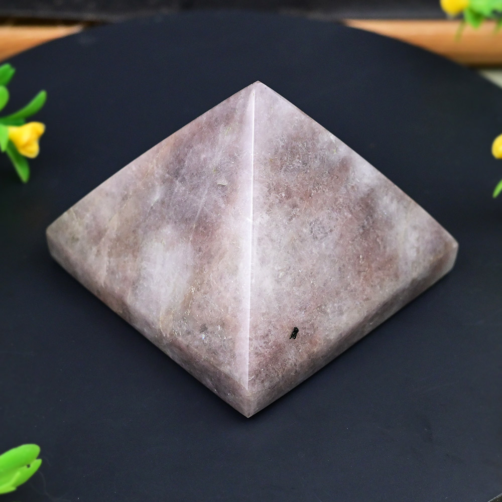 Smoky Quartz Pyramid - 409 gms